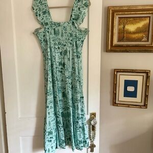 Hill House Nap Dress - Ski Pattern